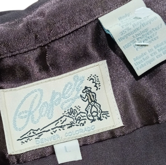 VTG Roper Bucking Bronco Western Shirt - Picture 10 of 11